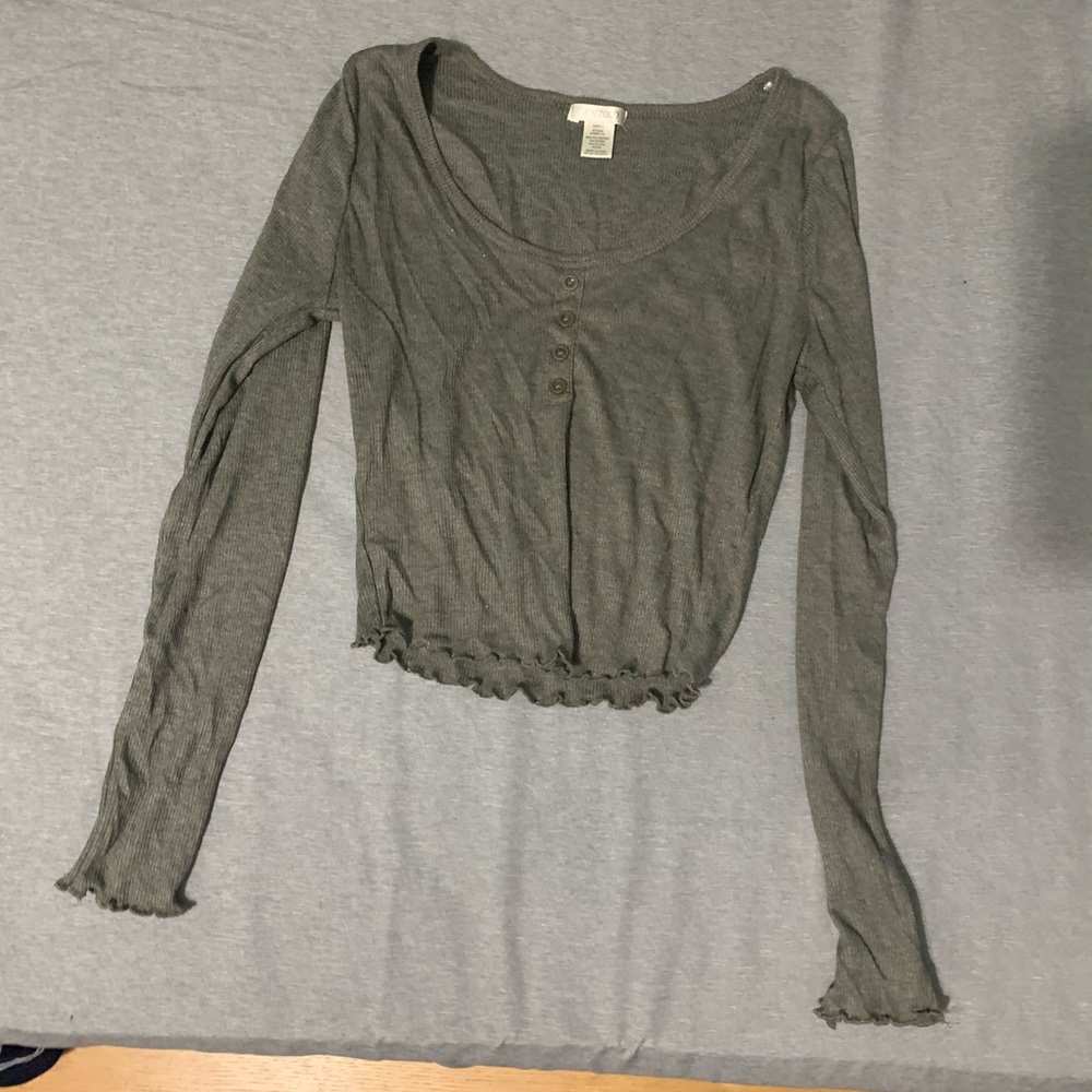 Dark Green/Grayish Longsleeve